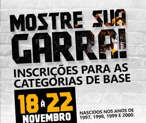 Abertas inscrições para avaliação de novos atletas