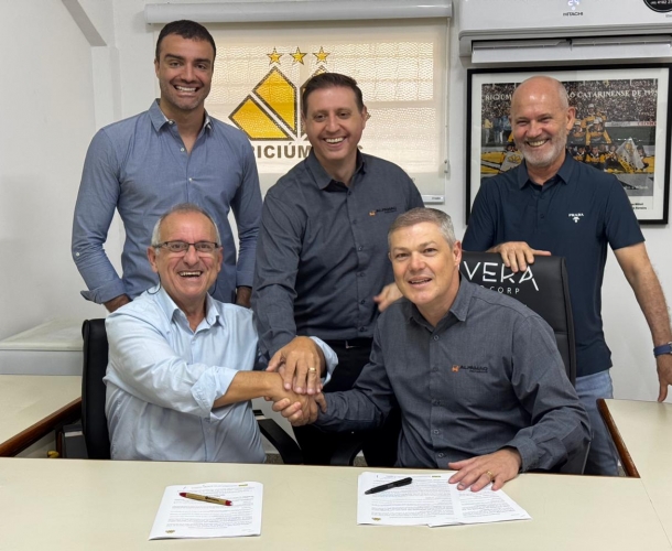ALFAMAQ EQUIPAMENTOS É A NOVA PATROCINADORA DO CRICIÚMA ESPORTE CLUBE