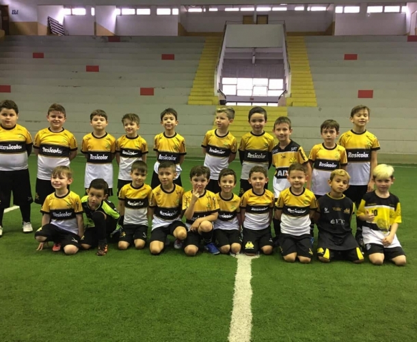 Alunos da Escolinha do Tigre realizam interação 