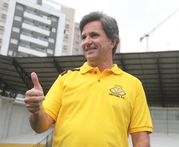 Caio Júnior motivado em treinar o Tigre