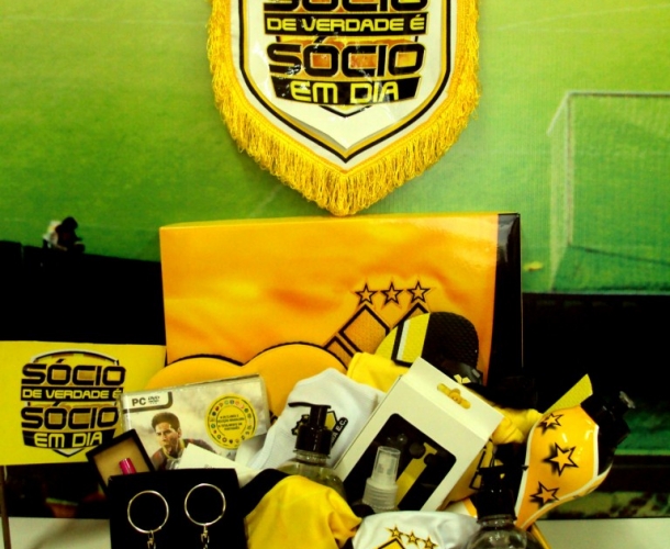 Confira o ganhador do kit para sócios
