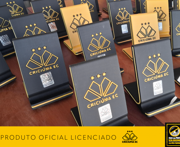 Criciúma amplia linha de produtos licenciados com suporte oficial para celular