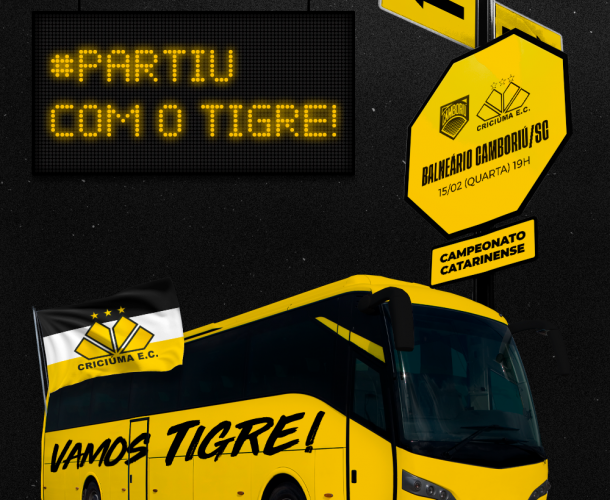Criciúma disponibiliza dois ônibus para Balneário Camboriú