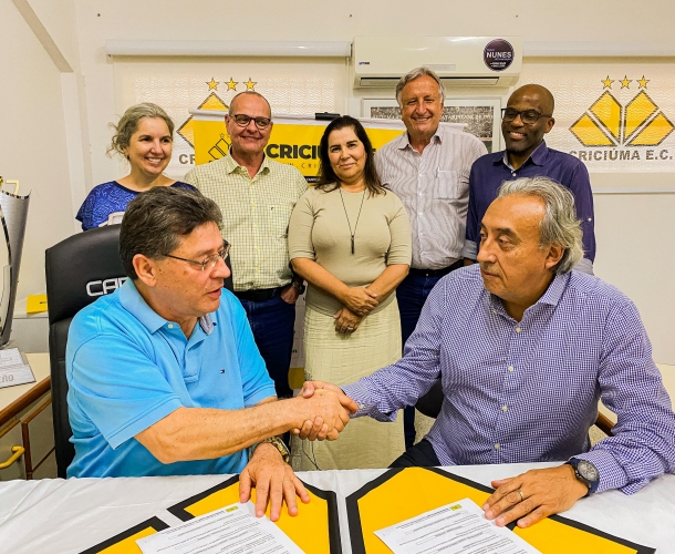 Criciúma e CRIOX realizam contrato de parceria para 2024