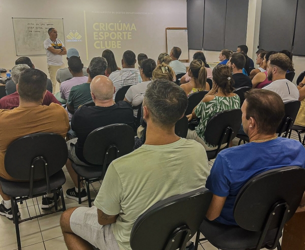 Criciúma realiza reuniões com pais dos jogadores da base