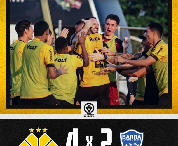 Criciúma Sub-15 e Sub-17 seguem firmes na liderança do Campeonato Catarinense