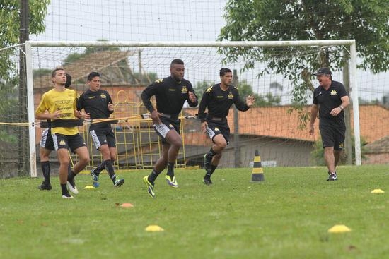 Tigre treina forte a parte física