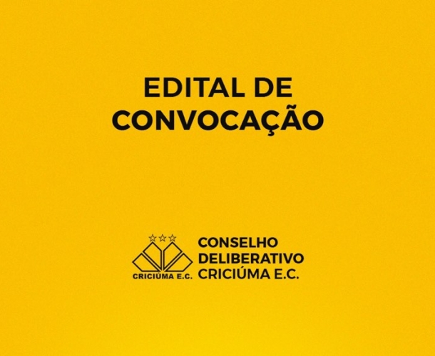 EDITAL DE CONVOCAÇÃO DO CONSELHO DELIBERATIVO