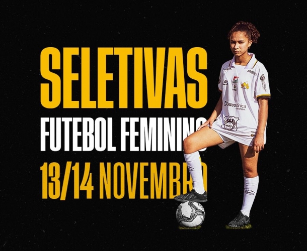 Equipe feminina do Criciúma realiza seletiva em novembro