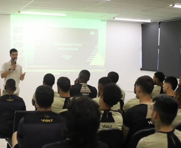 EstrelaBet promove workshop de integridade esportiva no CT