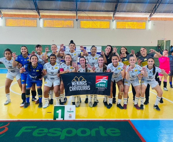  Futsal feminino é campeão dos Joguinhos Abertos 