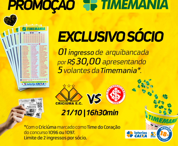 Informações de ingressos para Tigre x Inter