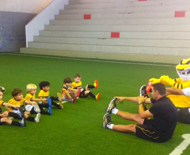 Iniciam as aulas na Escolinha do Tigre