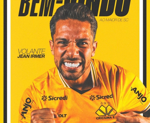 Jean Irmer é o novo meio campista do Tigre