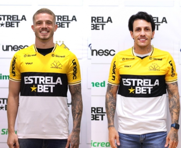 Léo Naldi e Jean Carlos são apresentados oficialmente