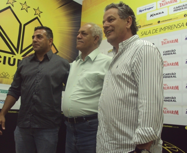 Luizinho Vieira é efetivado no comando do Tigre