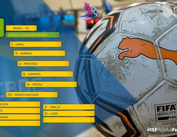 Meninas Carvoeiras estão nas quartas do Mundial Escolar 
