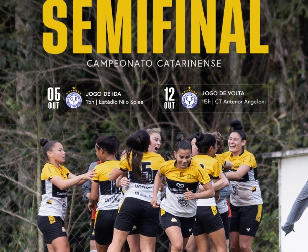 Meninas Carvoeiras iniciam disputa da semifinal do Catarinense
