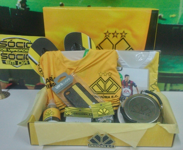 Resultado do sorteio do kit para sócio