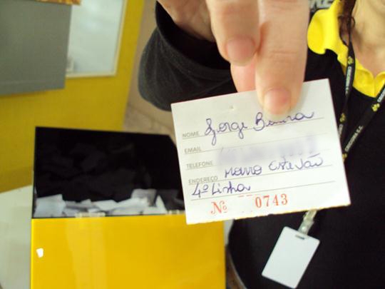 Rifa para o Bandeirão da Guerrilha já tem ganhador