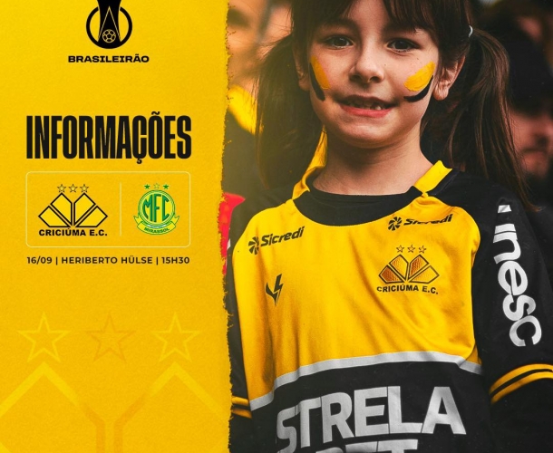 Serviço de jogo para Criciúma x Mirassol