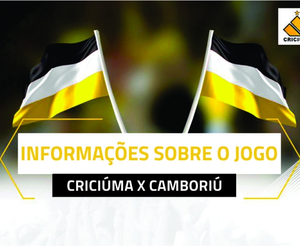 Serviço do jogo: Criciúma x Camboriú