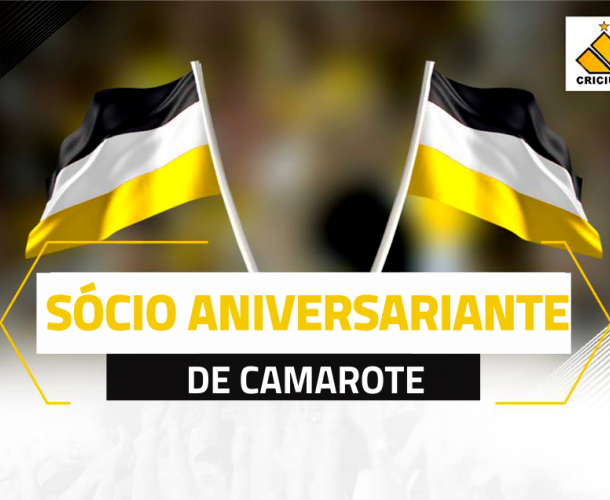 Sócio assistirá jogo domingo de camarote
