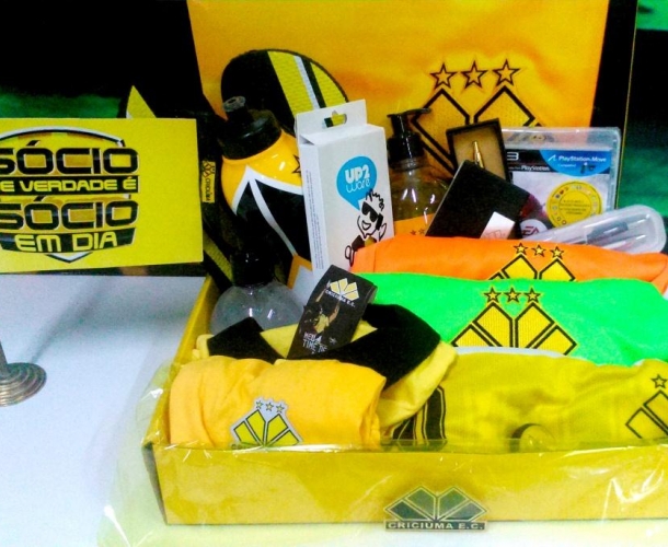 Sócios concorrem a kit oficial