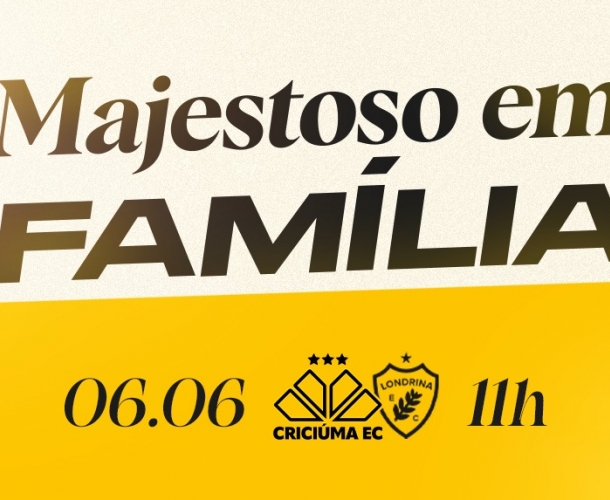 Sócios em dia terão benefícios especiais para Criciúma x Londrina