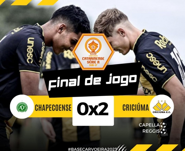 Sub-17 vence o jogo de ida da decisão do Estadual