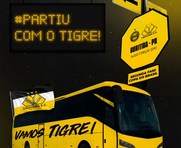 Tigre disponibiliza ônibus para jogo diante do Coritiba