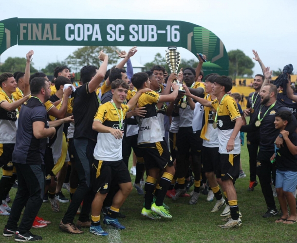 Tigre é campeão da Copa Santa Catarina Sub-16
