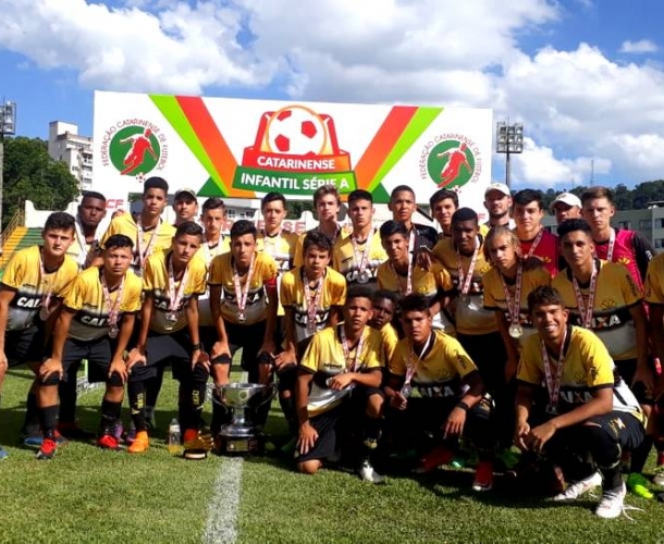 Tigre é vice no Catarinense Sub-15