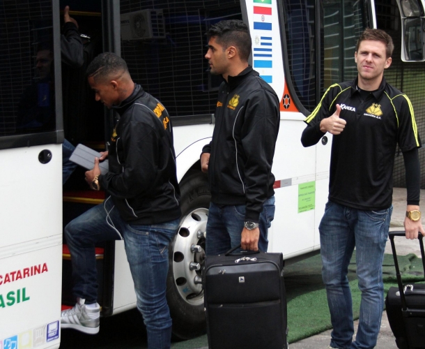 Tigre embarca para Minas Gerais