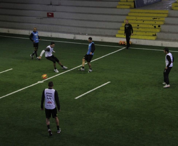 Tigre faz treino antes da viagem