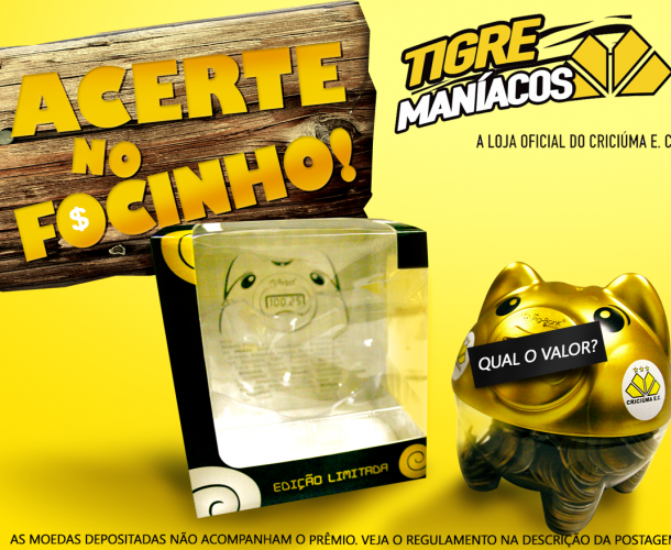 Tigre Maníacos lança promoção Acerte no Focinho