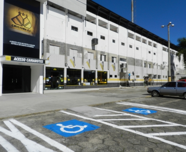 Tigre melhora áreas de acessibilidade no Majestoso