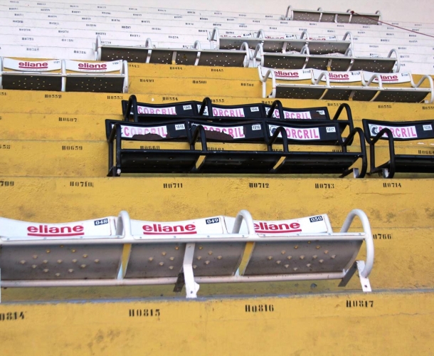 Torcedores devem retirar as cadeiras até o dia 11