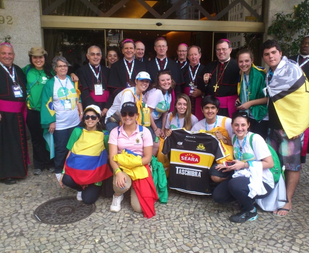 Torcida do Tigre na JMJ