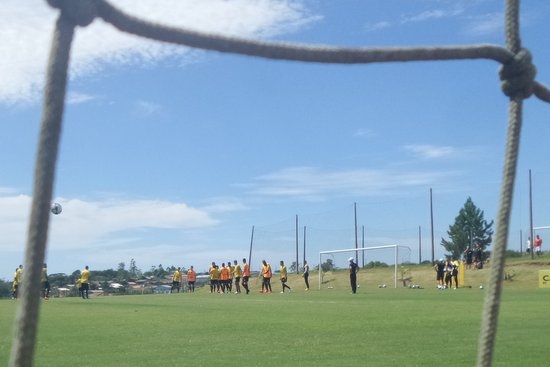 Treino para ajustar a equipe
