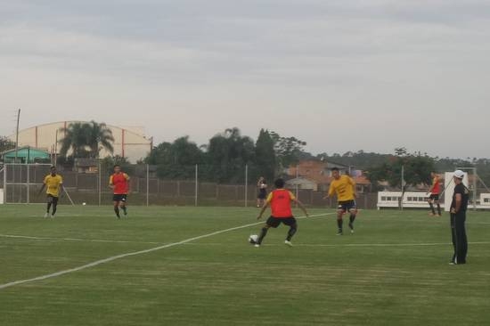Treino tático para ajustar equipe