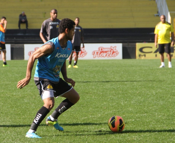 Último treino antes de encarar o Corinthians