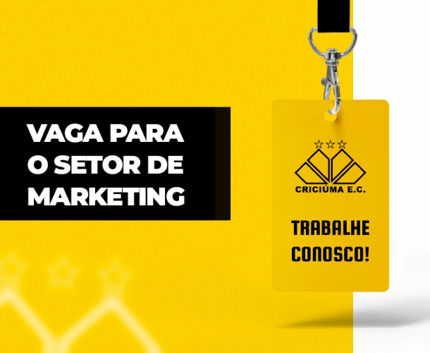 VAGA ABERTA PARA O SETOR DE MARKETING
