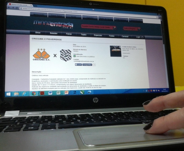 Visitantes podem adquirir ingressos pela internet