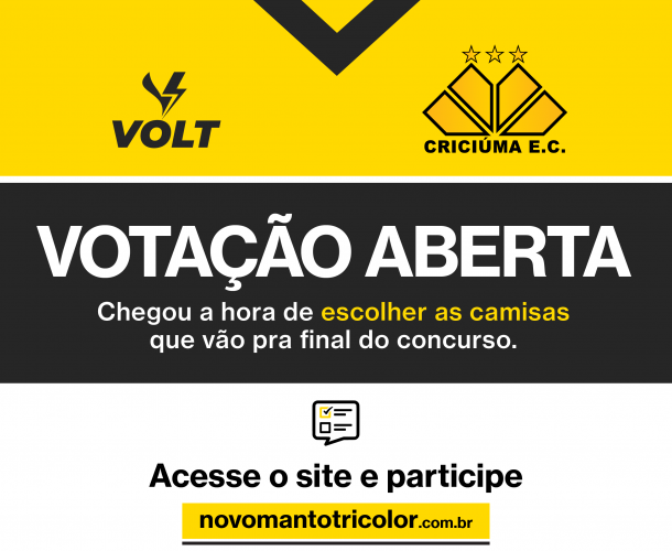 Votação aberta para a escolha da nova camisa tricolor
